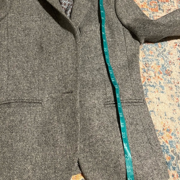 Jcrew Campbell blazer grey wool - Picture 4 of 11